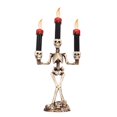 thumbnail image 2 of ⚡ Big Sale ! Skeleton Three LED Candles Electronic Light Skeleton Lights House Bar Layout Props, 2 of 6