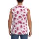 thumbnail image 4 of Balery Lilies Flowers Camisetas sin mangas para hombre, absorbe la humedad y protege contra el mal olor.-X-Large, 4 of 7