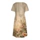 thumbnail image 5 of Vestido Corto de Verano Moda Gradiente Corto de Manga en V Cuello Vestido Casual, Poliéster Ligero de Verano, Lavado de Manos, 5 of 8