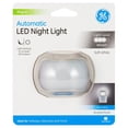thumbnail image 3 of GE Jasco 31564 10 Lumen Light-Sensing Night Light, Brushed Nickel, 3 of 6
