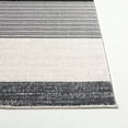 thumbnail image 3 of SAFAVIEH Odyssey Dzvonko Modern Area Rug, Dark Grey/Black Ivory, 4' x 6', 3 of 7