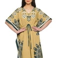 thumbnail image 4 of Moomaya Caftan pour Dames Tenue de Détente des Fêtes Robe Maxi Robes Africaines pour Femmes, 4 of 6