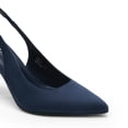 thumbnail image 2 of Zapatos de Tacón DREAM PAIRS para Mujer en Ante Marino con Tira Trasera y Tacón Bajo 8.5, 2 of 7