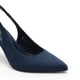 thumbnail image 2 of Zapatos de Tacón Bajo con Tira Trasera y Punta en Puntiaguda para Mujer DREAM PAIRS en Ante Marino 8.5 cm, 2 of 7