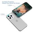 thumbnail image 2 of Designed for iPhone 16 Pro Phone Case,Shockproof Military Grade Drop Protection,Anti-fall Ultra Slim Thin Fit Frosted Translucent Scratch-Resistant Rugged Phone Case Cover,Clear, 2 of 6