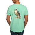 thumbnail image 2 of CafePress - Peregrine Falcon Bird Dark T Shirt - Men's Classic Graphic Cotton T-Shirt, 2 of 4