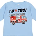 thumbnail image 4 of Inktastic I'm 2 Fire Truck 2nd Birthday Boys or Girls Long Sleeve Toddler T-Shirt, 4 of 5