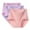 Pink, variant on Sports Bras for Women Women's Smooth Cotton T-Shirt Bra 3PC Women's Plus Size Briefs XL 6XL High Waisted Briefs Ladies Underwear Full Coverage Underwear For Women Multipack T-Shirt Bra