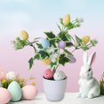 thumbnail image 5 of Kezqiaxn Easter Eggs Plant for Easter Tabletop Decorations, Easter Eggs Decoration Mini Indoor Potted Plant Ornaments Holiday Gift Easter Eggs Plant Potted Flower for Outdoor Indoor Living Room Green, 5 of 6