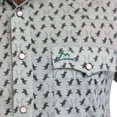 thumbnail image 3 of Camisa Vaquera Hombre Icy Denver Verde Caballos A-chh182, 3 of 3