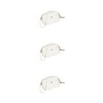 thumbnail image 4 of Transemion Versatile Shoulder Bag Lightweight And Fashionable Handbag Lightweight And Portable Messenger Bag white 3Set, 4 of 6