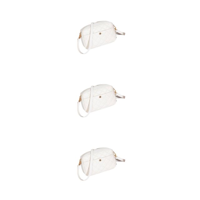 Youkk Wide Application Handbag Lightweight And Portable Messenger Bag Fashionable And Versatile Gifts white 3Set