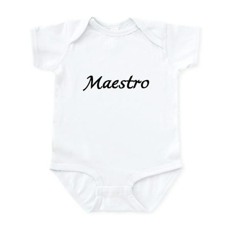 

CafePress - Maestro Conductor Infant Bodysuit - Baby Light Bodysuit Size Newborn - 24 Months