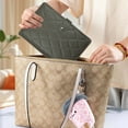 thumbnail image 4 of URSOFINE Travel Jewelry Organizer Case,Jewelry Storage Roll Bag for Women,Tangle-Free Portable Storage for Necklaces & Earrings/Rings/Bracelets,Jewelry Storage Book, Waterproof Organizer Bag, 4 of 7