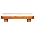 thumbnail image 2 of The Shenandoah 72" Pine Wood Mantel Shelf Warm Cherry Finish, 2 of 6