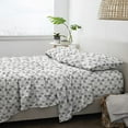 thumbnail image 3 of Simply Soft 4 Piece Floral Patterned Bed Sheet Set, 3 of 7