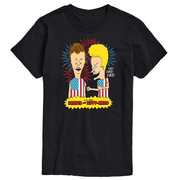 Beavis & Butthead - Short Sleeve Graphic T-Shirt