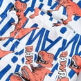thumbnail image 4 of WOLLED Little Boys V-Neck Shirts Outfit 2PCS for Toddler Kids Buttons Short Sleeve Beach Shirts Set T-Shirt Size 1-7 Years, 4 of 9