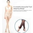 thumbnail image 4 of POPLIS Women Summer Ultra Thin Sheer Stirrup Tights Footless Pantyhose Dance Leggings, 4 of 21