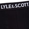 thumbnail image 3 of LYLE&SCOTT Bóxers para hombre, paquete de 3 - Barclay Core Trunks, algodón elástico Negro M (Medium), 3 of 3