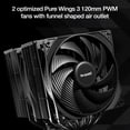thumbnail image 4 of CPU Air Cooler, ¡silencio! Pure Rock Pro 3 Black BK042, 4 of 7