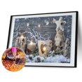 thumbnail image 2 of Diamante pintura 5D DIY taladro completo Navidad punto de cruz bordado mosaico Hugtrwg  Para estrenar, 2 of 9