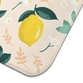 thumbnail image 3 of Lemons and Flowers Print Drying Mat 3-Layer Thick Absorbent Microfiber Countertop Pad, 3 of 5