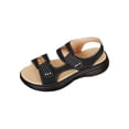 thumbnail image 1 of Zapatos de Verano Casuales para Mujeres de Moda Y Casual Primavera Y Verano Desgaste Exterior Cómodos Zapatos de Pie Abierto de Playa con Suela Gruesa con Correas Sandalias, 1 of 9