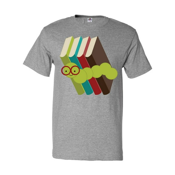 Inktastic Bookworm Books Reading T-Shirt