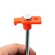 thumbnail image 1 of Clavijas para tienda de campaña resistentes, anclajes para suelo duro, 25 cm, clavijas para suelo de acero, accesorio para acampar, acero galvanizado, naranja 4 piezas JAMW  Sencillez, 1 of 5