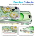 thumbnail image 3 of Designed for iPhone 16 Pro Max Magnetic Phone Case,Compatible with Mag-Safe,Cute Curly Wave Frame Design,Cute Print,Shockproof Anti-fall Drop Protective Rugged Thin Fit Phone Case,C, 3 of 7