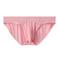 thumbnail image 2 of Joernso Men Briefs Low-rise U-Convex High Elasticity Fit Tight Cut Panties Solid Color Breathable Teenager Briefs, 2 of 8