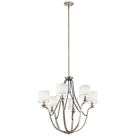 

Kichler Thisbe 27 1/2 W Classic Pewter 6-Light Chandelier