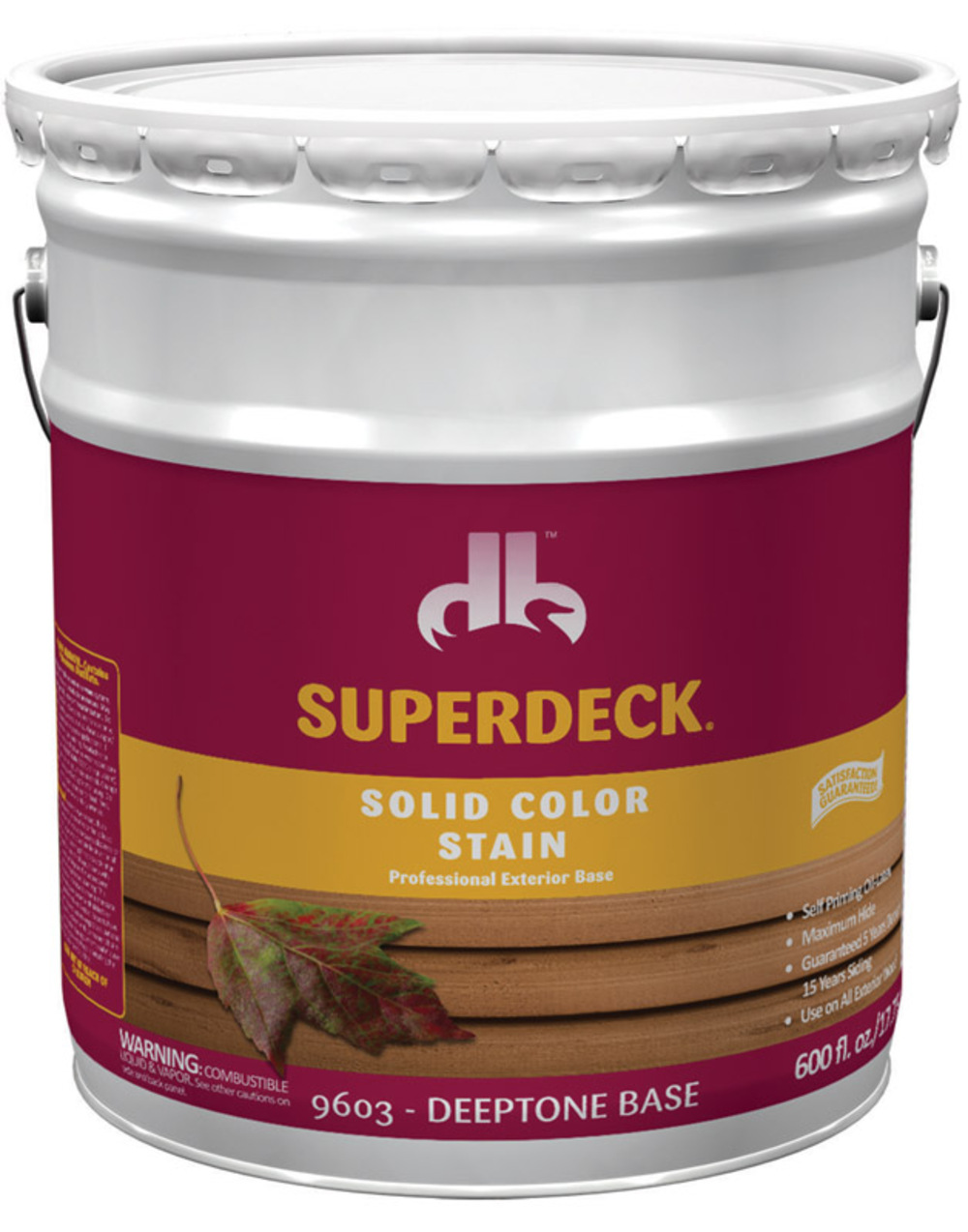 Superdeck Solid Flat Deep Tone Base Deep Base Acrylic Latex Wood Stain