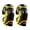 lemon yellow, variant on Motorcycle Knee Pads, Reflective Off Road Riding Protective Gear, Adjustable Guards