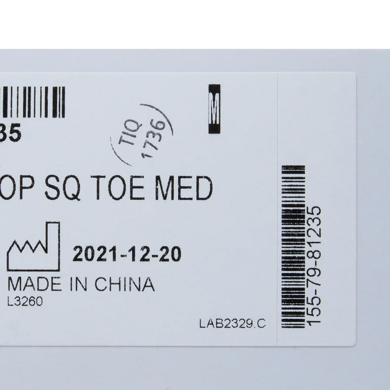 McKesson Post-Op Foot Brace Recovery Shoe, Square Toe - Male 7.5-9