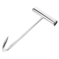 thumbnail image 1 of Stainless Steel T Handle Meat Hook For Grilling And Butchering Hook For Hanging And Lifting Meat Stainless Steel Hook Meat Hook T Type Meat Hanger Meat Hanging Hook, 1 of 9