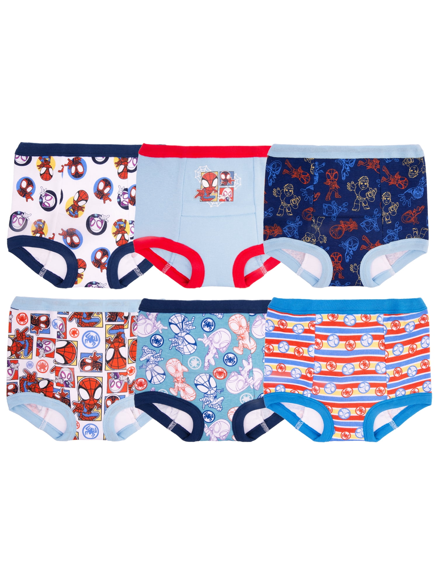 Character Toddler Boy Training Pants, 6 - Pack, Sizes 2T-3T