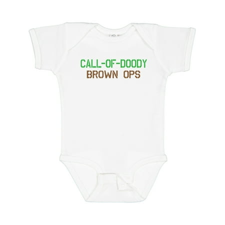 

Inktastic Call of Doody: Brown Ops Gift Baby Boy or Baby Girl Bodysuit