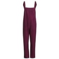 thumbnail image 5 of Kiplyki Fall Ladies Pants Women Strap Jumpsuit SNew Style Solid Color Pocket Jumpsuit Female, 5 of 6