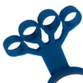 thumbnail image 3 of 60df0114e4b9591c9c60f96a en blanco Azul Zulema Agarre de estiramiento de dedos, 3 of 4