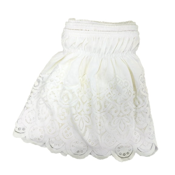 Lace Ruffle Elastic Band Bed Skirt Beige_100x200cm King Size Sheet Beige 2_100x200cm