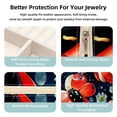thumbnail image 3 of Ladybird Travel Portable Square Jewelry Organizer with Storage Box | Jewelry Display and Box for Rings, Earrings, Necklaces, Bracelets - Suitable for Girls and Women, 3 of 6