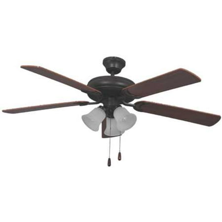 Bala 52 Dual Mount Ceiling Fan With 3 Light Kit Bronze