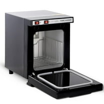 Stainless Finish Towel Warmer - 2 - in - 1 Electric Cabinet for Spa, Salon, Gym & Home Use