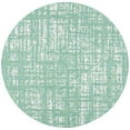 thumbnail image 5 of SAFAVIEH Courtyard Charlie Abstract Indoor/Outdoor Area Rug, Green Blue/Ivory, 2' x 3'7", 5 of 10