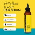 thumbnail image 4 of The Hair Diagram - Ashley Marie Silk Out Serum with Frizz Control - Natural Ingredients - Strengthening Hair Serum - High Shine & Heat Protectant Formula - Color Safe - Paraben & Sulfate Free - 4oz, 4 of 7