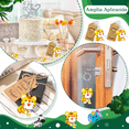thumbnail image 5 of Llaveros De Animales Regalo Para Decoración De Baby Shower 24 pzs, Tigre, 5 of 5