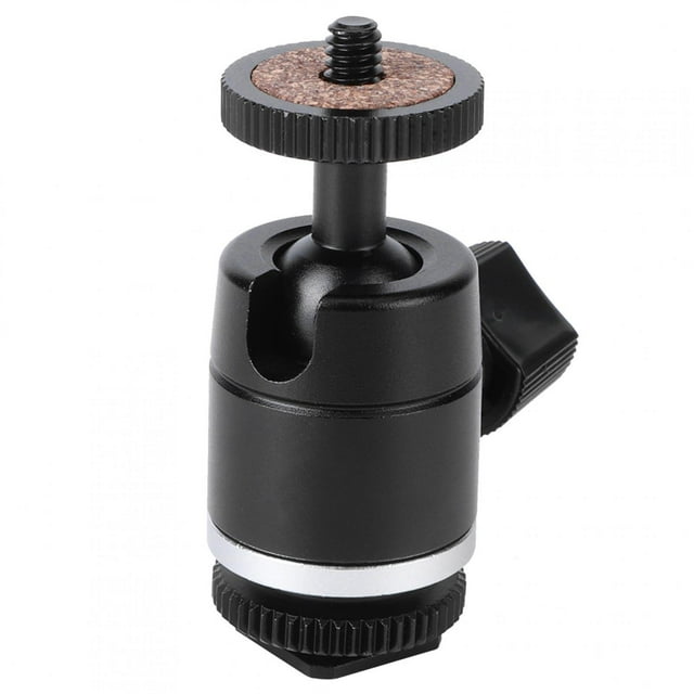 Rótula Esférica Rótula Multipropósito Zapata Esférica Universal Multipropósito Para Monitor De Cámara Suministros De Luz De Relleno LED ANGGREK Spherical Ballhead