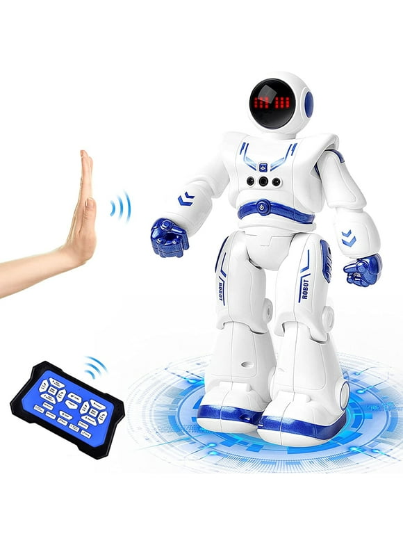 Remote Control Robot Toys for Kids, RC Smart Robot with Walking Singing Dancing, Programmable Gesture Sensing Robot Toy for  Ages 3+ Christmas Birthday Gifts